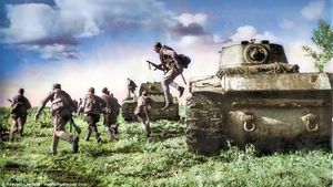 Foto Warna Perang Ganas Jerman vs Uni Soviet di Stalingrad