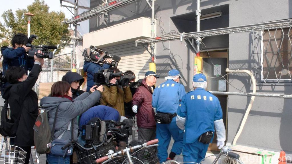 Foto: Lokasi Penemuan Potongan Kepala dalam Koper di Osaka