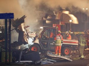 Foto: Hancur Berantakan, Ini Toserba Lokasi Ledakan di Leicester