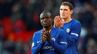 NGolo Kante tampil luar biasa bersama Chelsea dan Timnas Prancis. Penilaian itu diberikan untuk performa pada periode 3 Juli 2017-15 Juli 2018 (Jason Cairnduff/Action Images via Reuters)