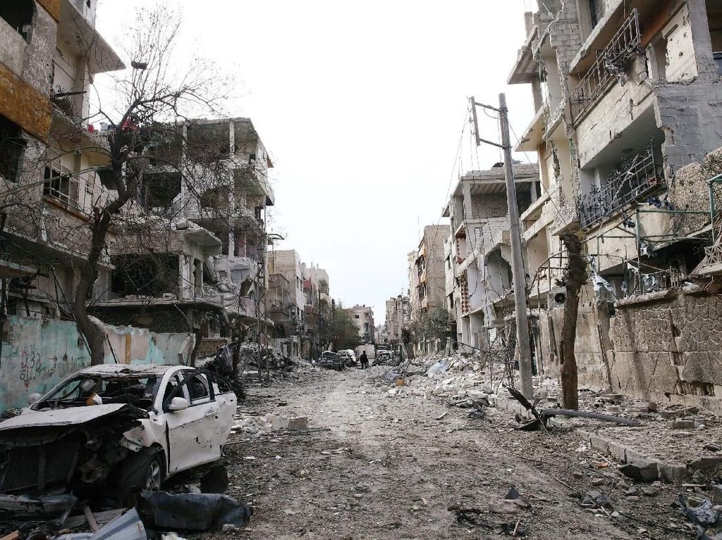 Pemberontak Suriah Sepakat Evakuasi Petempur dari Ghouta Timur Pemberontak Suriah Sepakat Evakuasi Petempur dari Ghouta Timur
