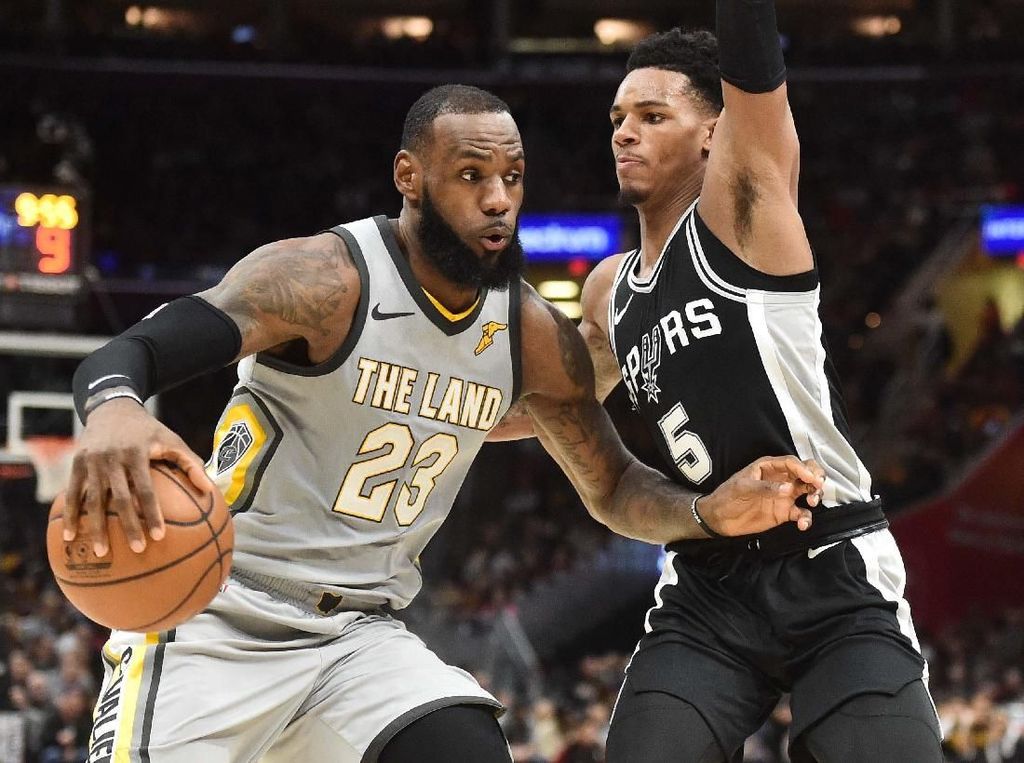 Spurs Akhiri Rentetan Kekalahan, Bekuk Cavs 110-94 Spurs Akhiri Rentetan Kekalahan, Bekuk Cavs 110-94