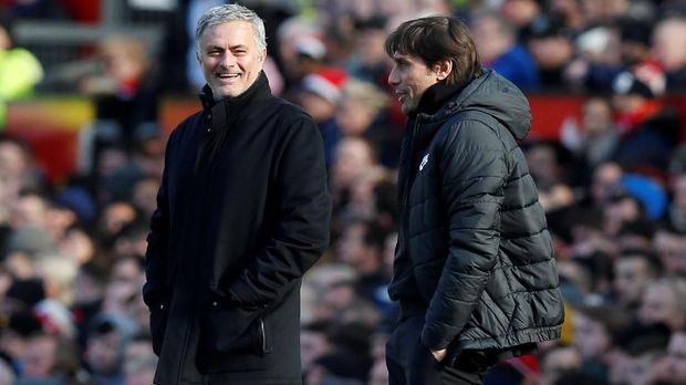 Jose Mourinho dan Antonio Conte sama-sama sukses juara Liga Inggris di musim pertamanya.