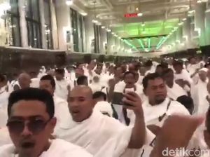 Viral Rekaman Umrah Nyanyikan Indonesia Negaraku, Begini Ceritanya Viral Rekaman Umrah Nyanyikan Indonesia Negaraku, Begini Ceritanya