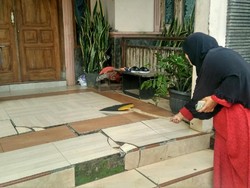 Pergerakan Tanah, Puluhan Rumah di Rajadesa Ciamis Dikosongkan