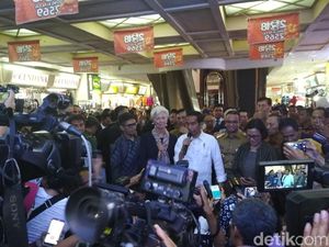 Blusukan ke Tanah Abang, Bos IMF: Ini Kekuatan Industri Tekstil