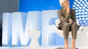 Foto: Gaya Smart-Chic Bos IMF yang Diajak Jokowi ke Pasar Tanah Abang