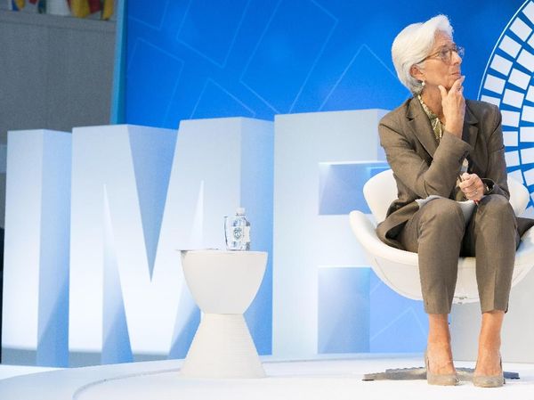 Foto: Gaya Smart-Chic Bos IMF yang Diajak Jokowi ke Pasar Tanah Abang