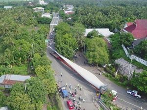 Proyek Kebun Angin Terbesar Kedua RI Capai 65%