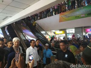 Video Kehebohan Jokowi dan Bos IMF di Pasar Tanah Abang