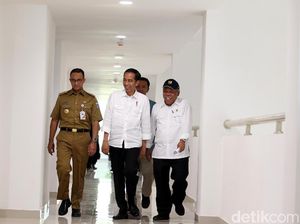 Jokowi ke Anies: Di Jakarta Kalau Sakit Mahal Jokowi ke Anies: Di Jakarta Kalau Sakit Mahal