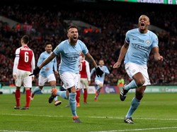 Gasak Arsenal 3-0, Manchester City Juara Piala Liga Inggris