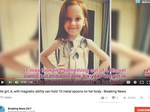 Ini Vika, Gadis Kecil yang Disebut Punya Kekuatan Magneto