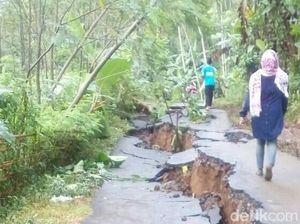 Bencana di Brebes Akibatkan 10 Jembatan dan 28 Titik Ruas Jalan Rusak