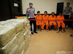 Polisi Masih Memburu Dalang dari Sabu 1,6 Ton