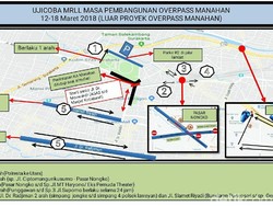 Uji Coba Rekayasa Lalin Proyek Jalan Layang Manahan Dimulai 12 Maret