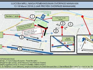 Uji Coba Rekayasa Lalin Proyek Jalan Layang Manahan Dimulai 12 Maret Uji Coba Rekayasa Lalin Proyek Jalan Layang Manahan Dimulai 12 Maret