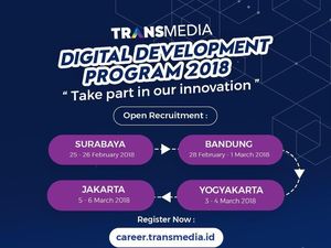 Grup Media Digital Terbesar Indonesia Buka Lowongan, Buruan Daftar!