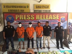 Ungkap 15 Kg Sabu, BNN Kerja Sama dengan Polisi Diraja Malaysia