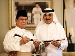 Saat Prabowo Terima Kunjungan Dubes Qatar di Padepokan Miliknya
