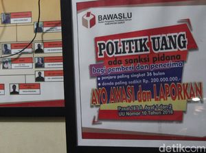 Jejak Larangan Suap di Kantor Ketua Panwaslu Garut Jejak Larangan Suap di Kantor Ketua Panwaslu Garut