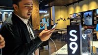 Penampakan Galaxy S9 dan S9+ di Indonesia