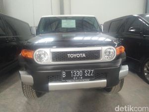 KM di Bawah 5 ribu, FJ Cruiser Bekas Koruptor Dijual Rp 479 Jutaan KM di Bawah 5 ribu, FJ Cruiser Bekas Koruptor Dijual Rp 479 Jutaan