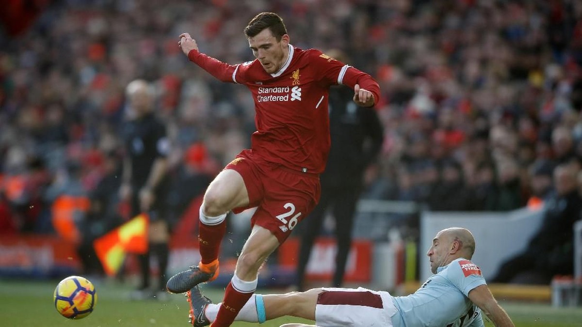 Andrew Robertson tak menyangka bisa main di final Liga Champions (Carl Recine/Action Images via Reuters)