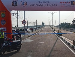 Flyover Cipinang Lontar Hari Ini Resmi Dibuka untuk Umum