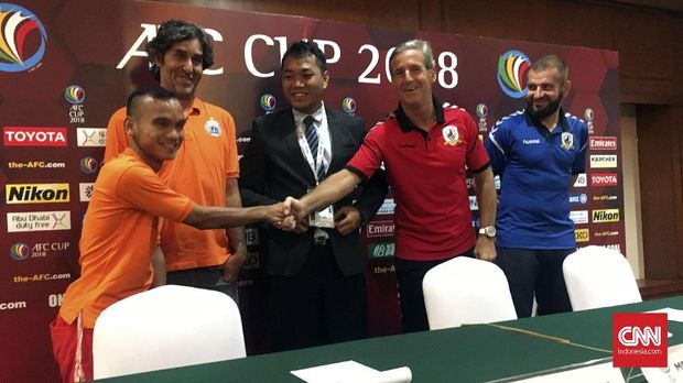 Pelatih Tampines Rovers Juergen Raab menyebut winger Persija seperti Speedy Gonzales.