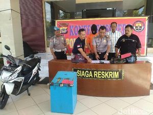 12 Kali Beraksi, Maling Spesialis Kotak Infak Tertangkap
