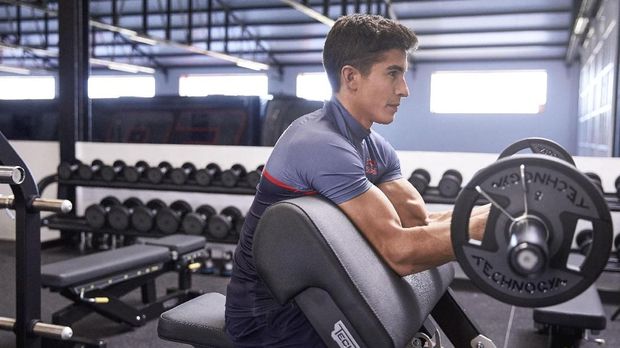 Marc Marquez telah meraih empat titel juara dunia dalam lima musim perdana di MotoGP.