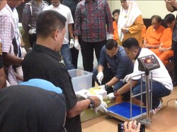 Alat Navigasi Kapal Pengangkut Sabu 1,6 Ton Diperiksa