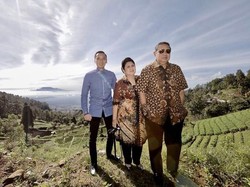 Saat Ani Yudhoyono Memuji Keindahan Gunung Lawu