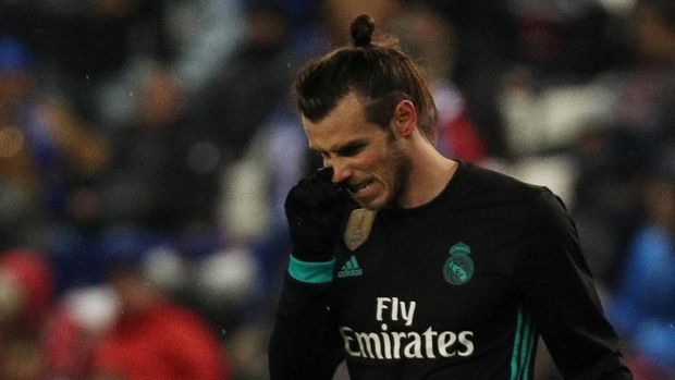 Gareth Bale tak sanggup cetak gol bagi Real Madrid.