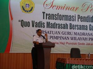Anies Janji Tingkatkan Kesejahteraan Guru Madrasah