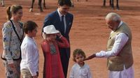 Tingkah Gemas Putra Bungsu PM Kanada di India yang Curi Perhatian