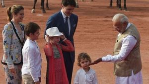 Tingkah Gemas Putra Bungsu PM Kanada di India yang Curi Perhatian