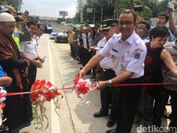 Anies Resmikan Underpass Kartini di Lebak Bulus