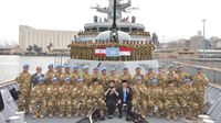 Menlu RI Kunjungi Satgas MTF TNI Konga XXVIII-J di Lebanon