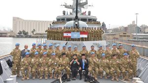 Menlu RI Kunjungi Satgas MTF TNI Konga XXVIII-J di Lebanon