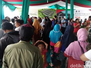 Foto: Rumah DP Rp 0 di Cilincing Diserbu Warga