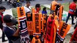 Pedagang Atribut Persija Serbu GBK