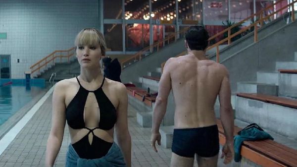 Aksi Menggoda Jennifer Lawrence di Red Sparrow