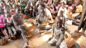 Foto: Begini Keadaan Anak-anak Sudan Selatan di Pengungsian