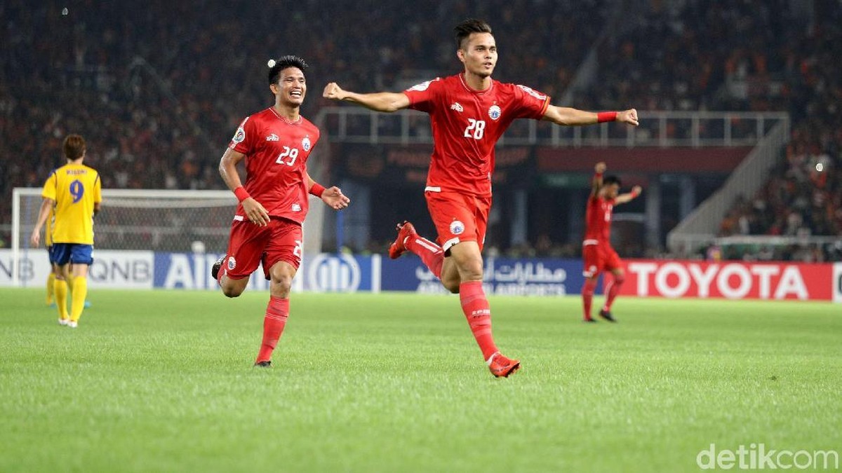 Persija menang 4-1 atas Tampines Rovers (Foto: Grandyos Zafna)