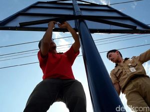 Pilbup Magelang, Panwaskab Copoti Baliho Bergambar Calon Petahana