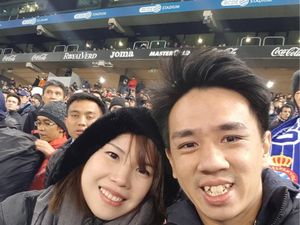 Merayakan Salju dan Kemenangan Espanyol atas Madrid