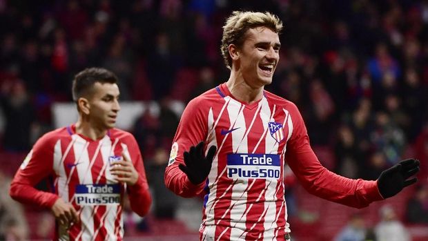Antoine Griezmann tengah dalam performa terbaik jelang duel lawan Barcelona.