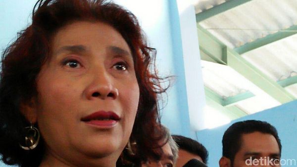 Momen Mata Susi Berkaca-kaca Saat Bicara di Depan Nelayan